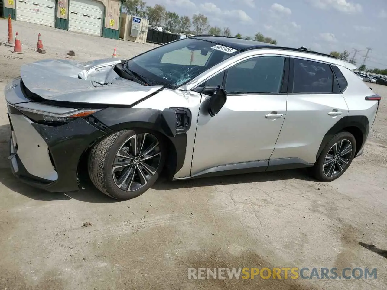 1 Photograph of a damaged car JTMABACA8RA071883 TOYOTA BZ4X XLE 2024