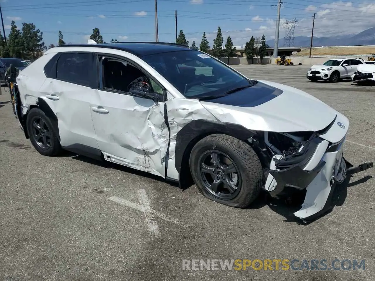 4 Photograph of a damaged car JTMAAAAAXSA060251 TOYOTA BZ4X XLE 2025