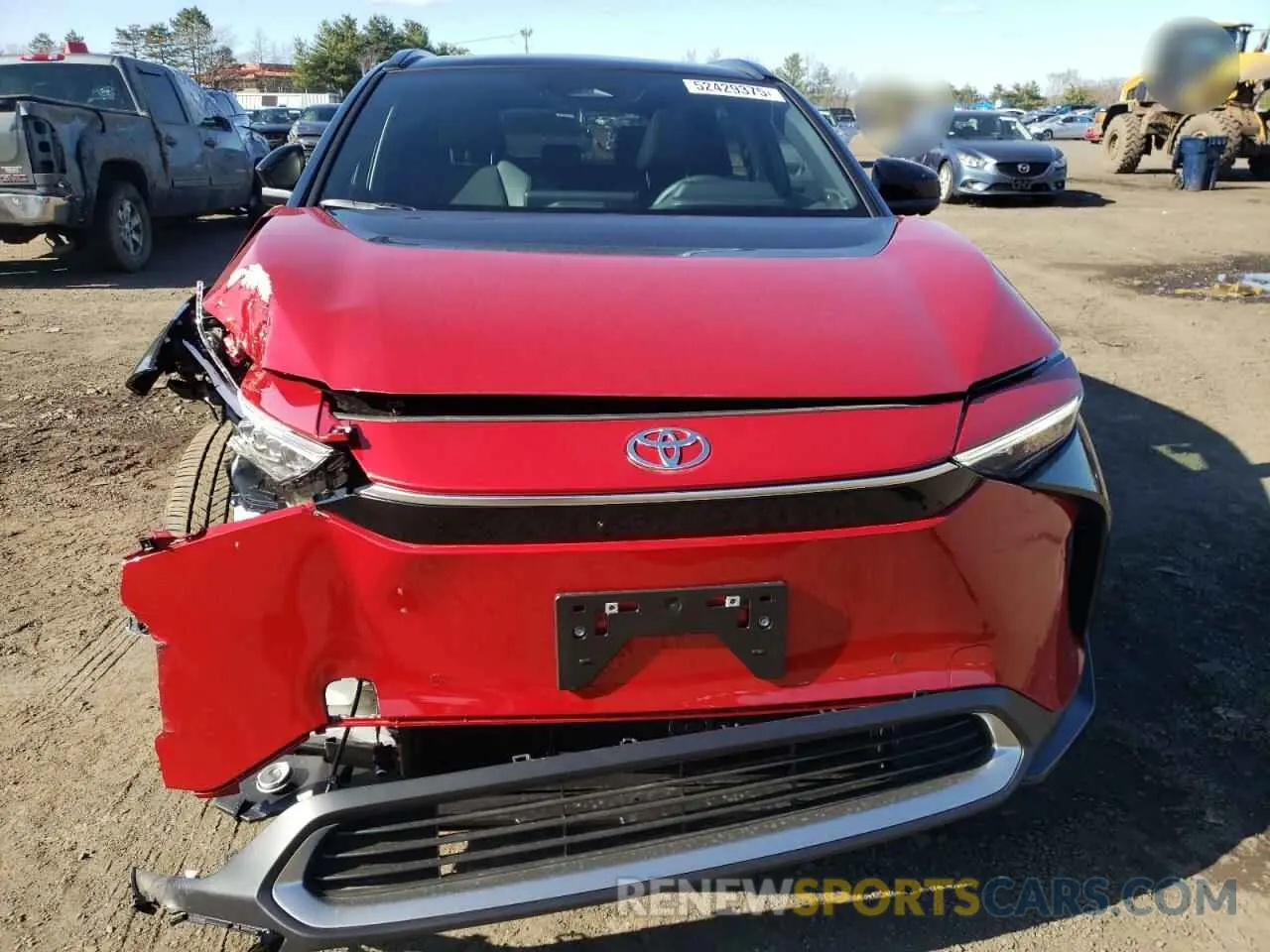 5 Photograph of a damaged car JTMABACA0SA093169 TOYOTA BZ4X XLE 2025