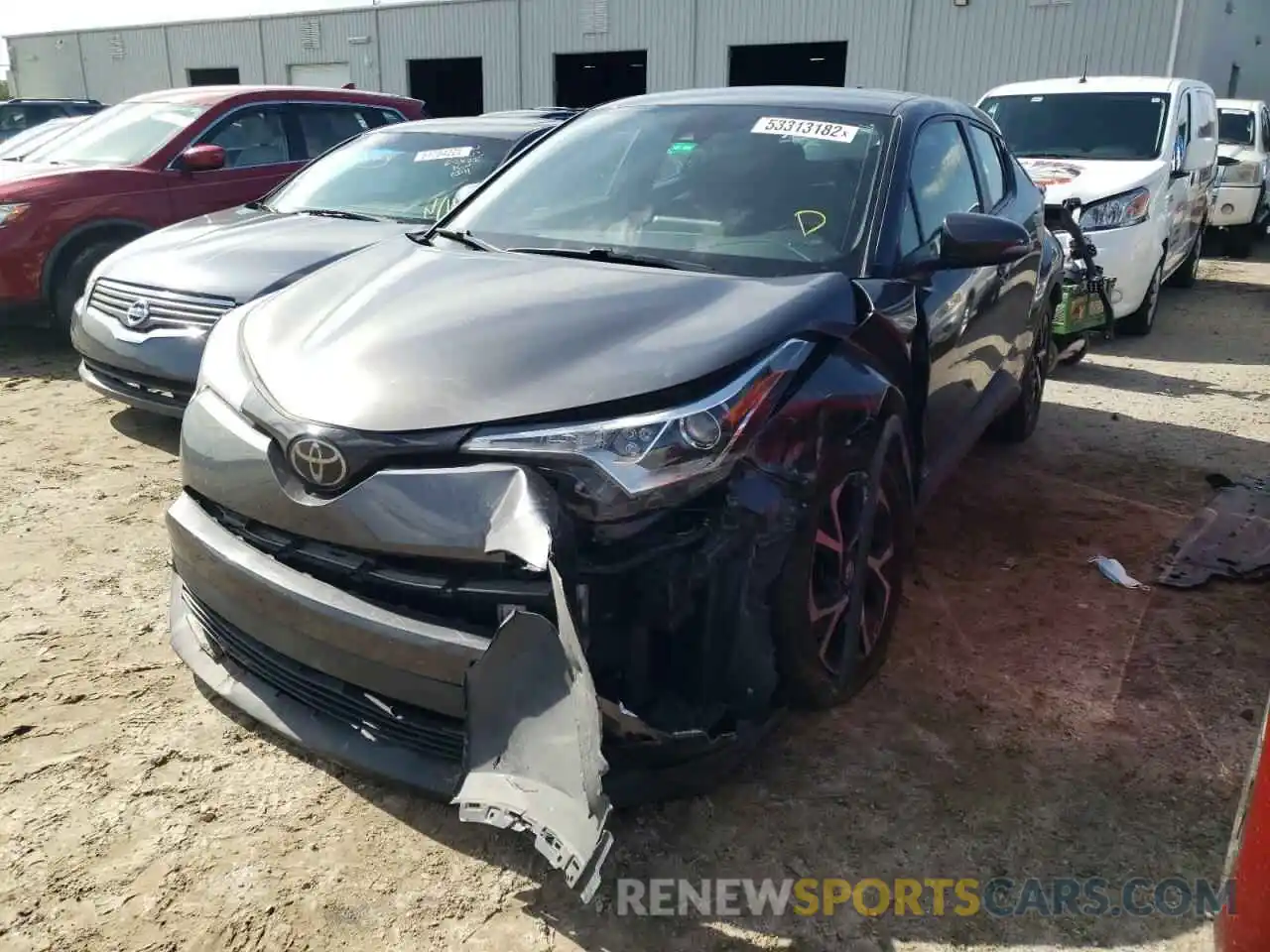 2 Photograph of a damaged car JTNKHMBX0J1003345 TOYOTA C-HR 2019