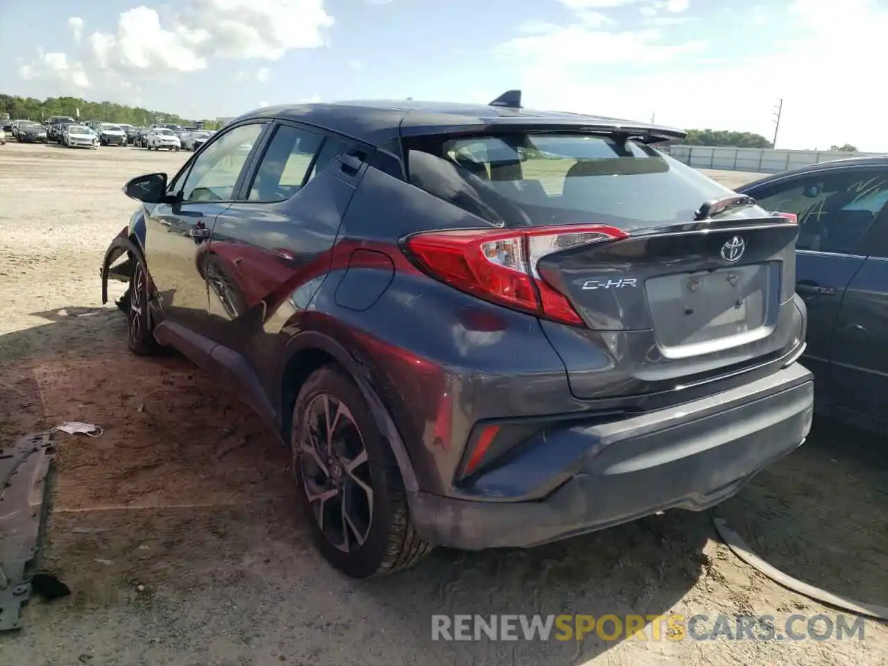 3 Photograph of a damaged car JTNKHMBX0J1003345 TOYOTA C-HR 2019