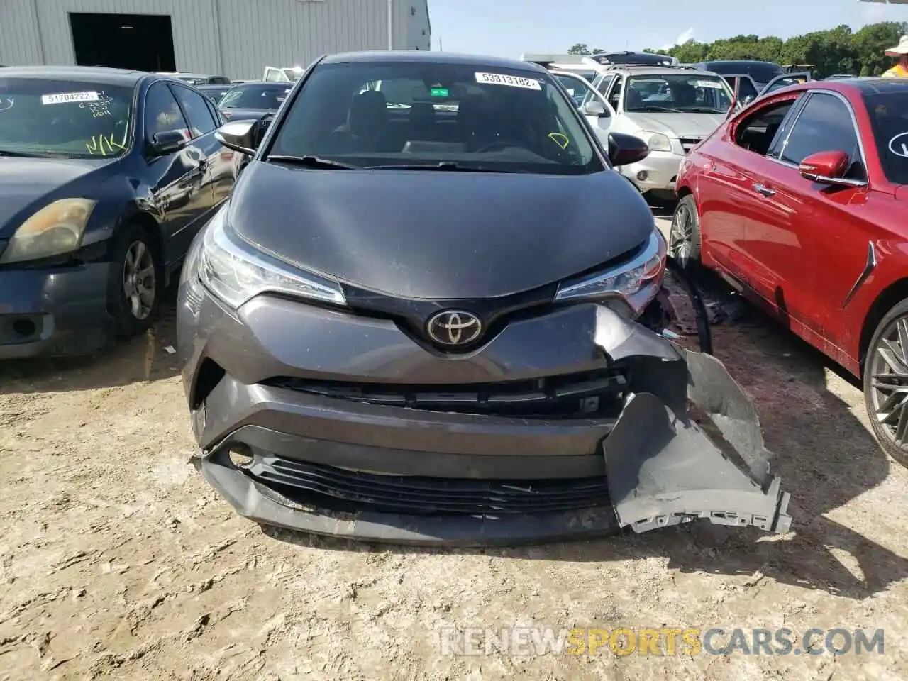 9 Photograph of a damaged car JTNKHMBX0J1003345 TOYOTA C-HR 2019