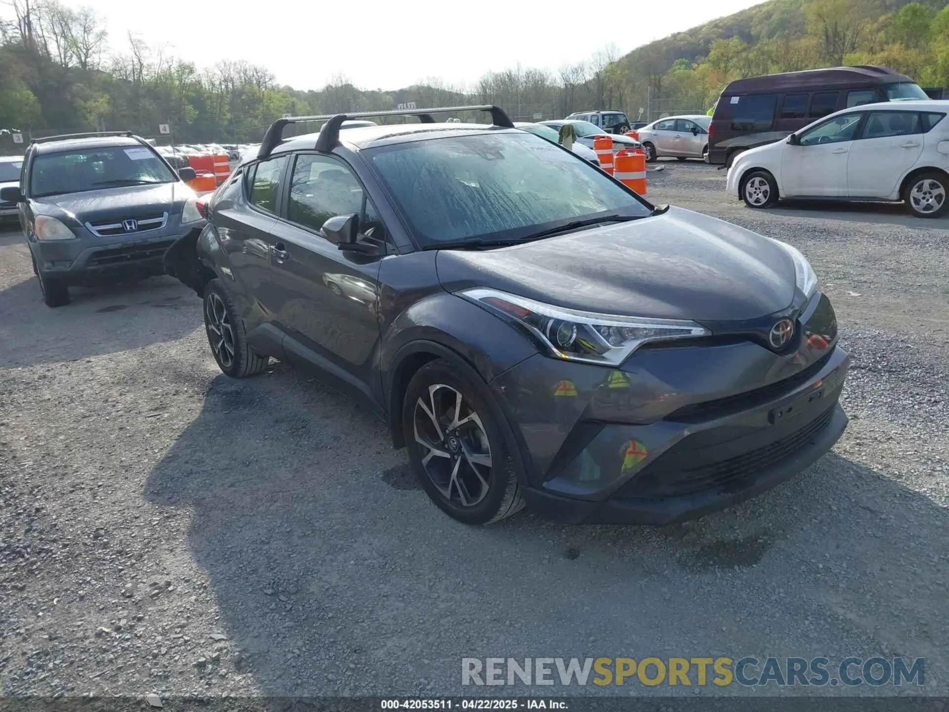 1 Photograph of a damaged car JTNKHMBX0K1013522 TOYOTA C-HR 2019