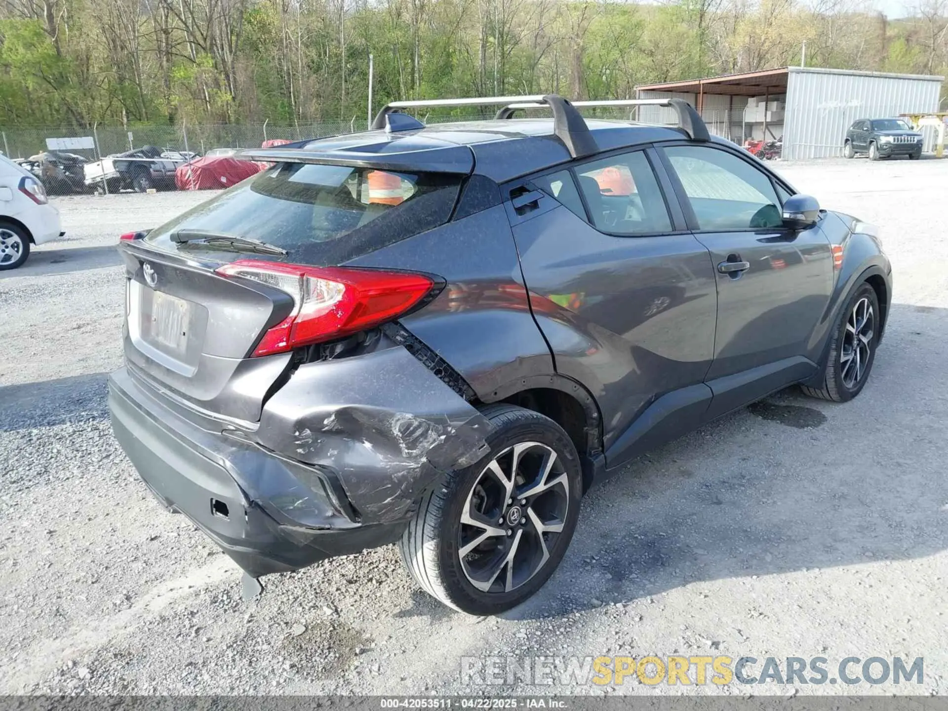 4 Photograph of a damaged car JTNKHMBX0K1013522 TOYOTA C-HR 2019