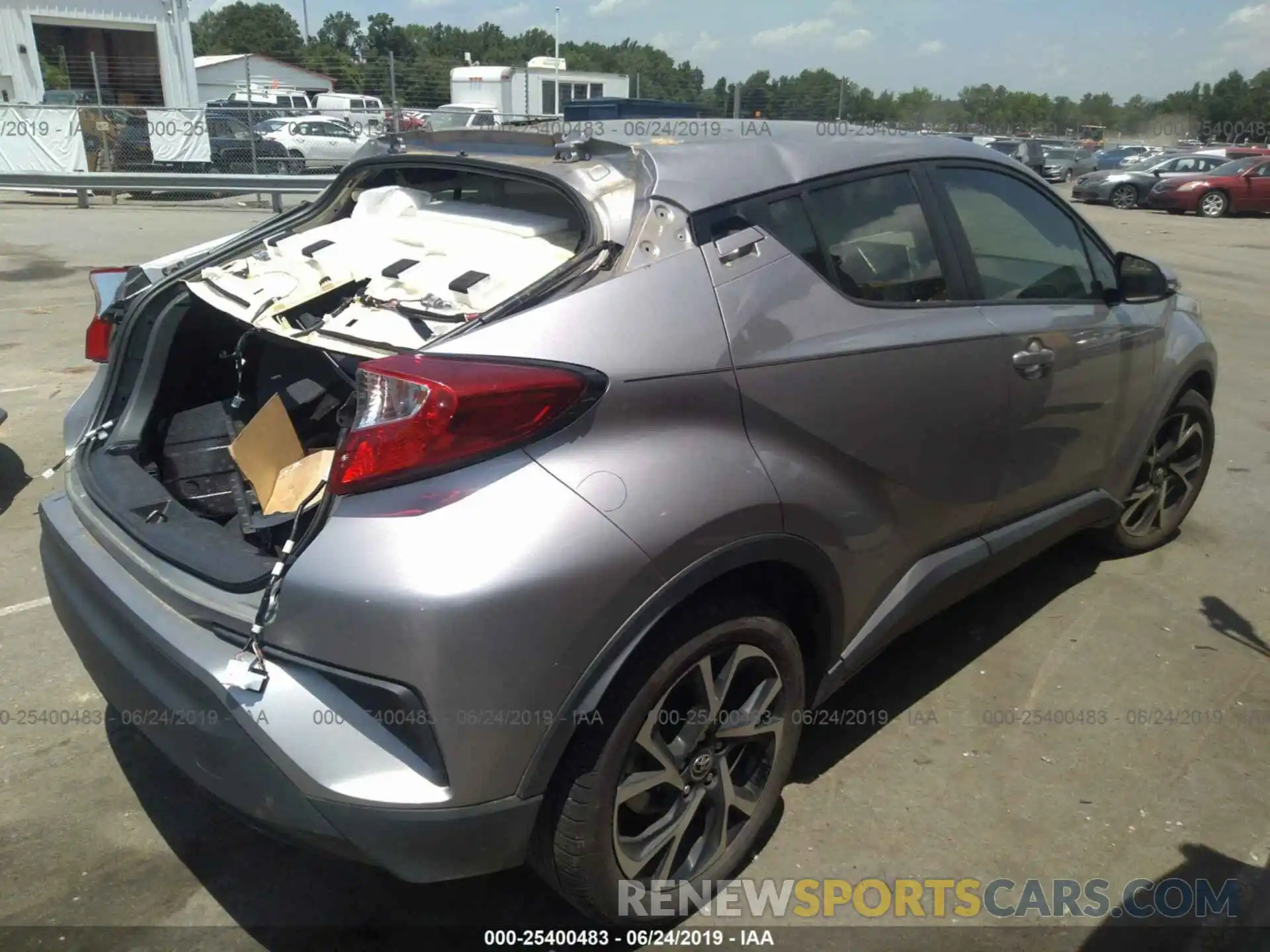 4 Photograph of a damaged car JTNKHMBX0K1013777 TOYOTA C-HR 2019