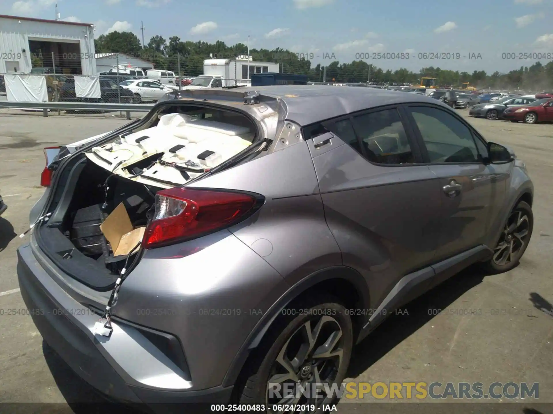 6 Photograph of a damaged car JTNKHMBX0K1013777 TOYOTA C-HR 2019