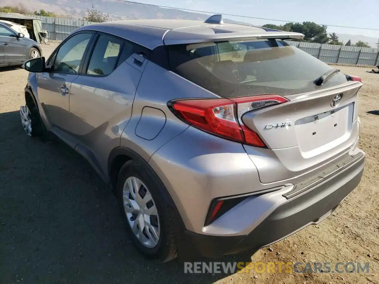 3 Photograph of a damaged car JTNKHMBX0K1014203 TOYOTA C-HR 2019