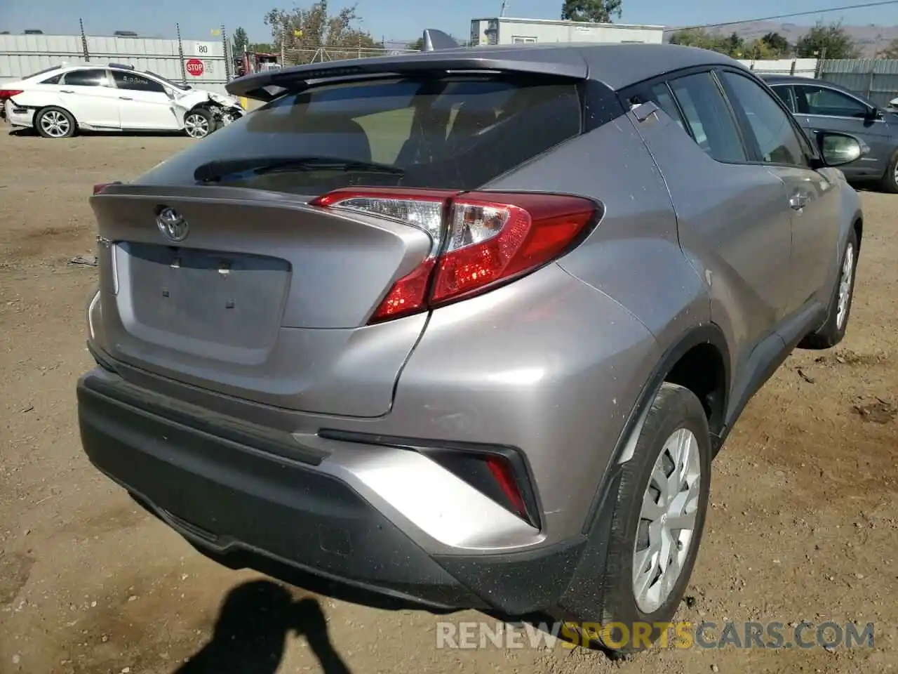 4 Photograph of a damaged car JTNKHMBX0K1014203 TOYOTA C-HR 2019