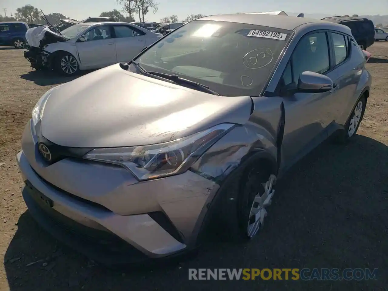 9 Photograph of a damaged car JTNKHMBX0K1014203 TOYOTA C-HR 2019