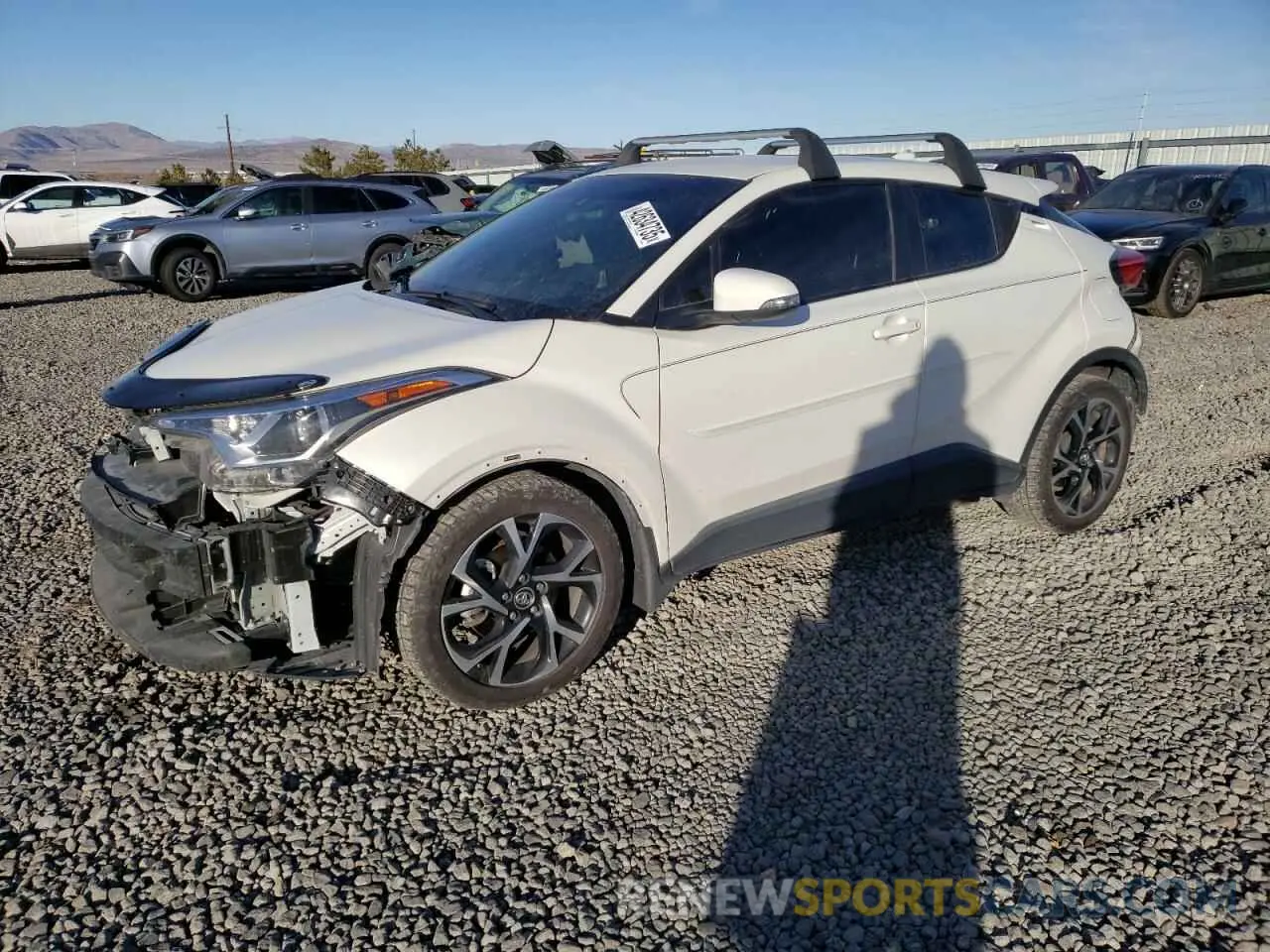 1 Photograph of a damaged car JTNKHMBX0K1014640 TOYOTA C-HR 2019