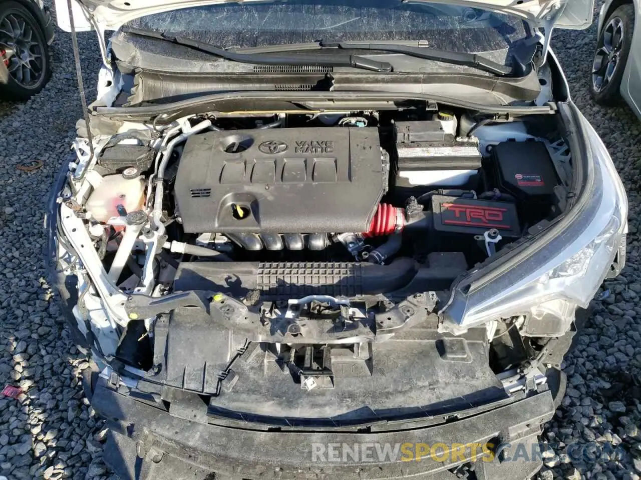 12 Photograph of a damaged car JTNKHMBX0K1014640 TOYOTA C-HR 2019