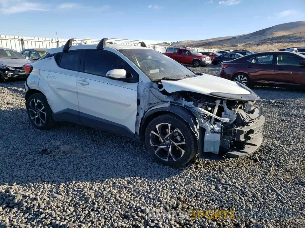 4 Photograph of a damaged car JTNKHMBX0K1014640 TOYOTA C-HR 2019