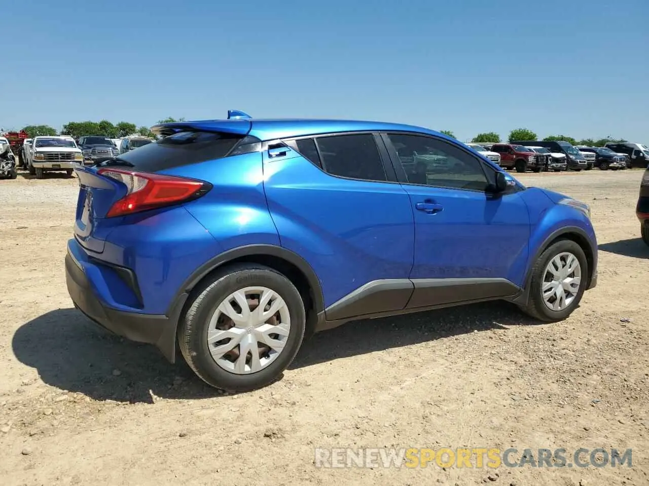 3 Photograph of a damaged car JTNKHMBX0K1015271 TOYOTA C-HR 2019