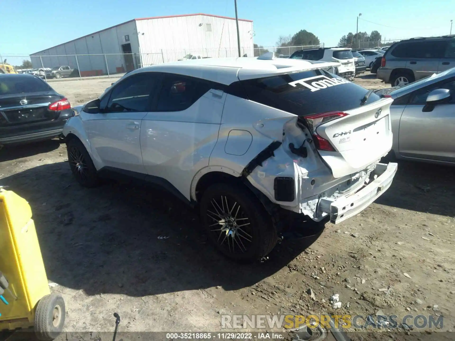 3 Photograph of a damaged car JTNKHMBX0K1016307 TOYOTA C-HR 2019