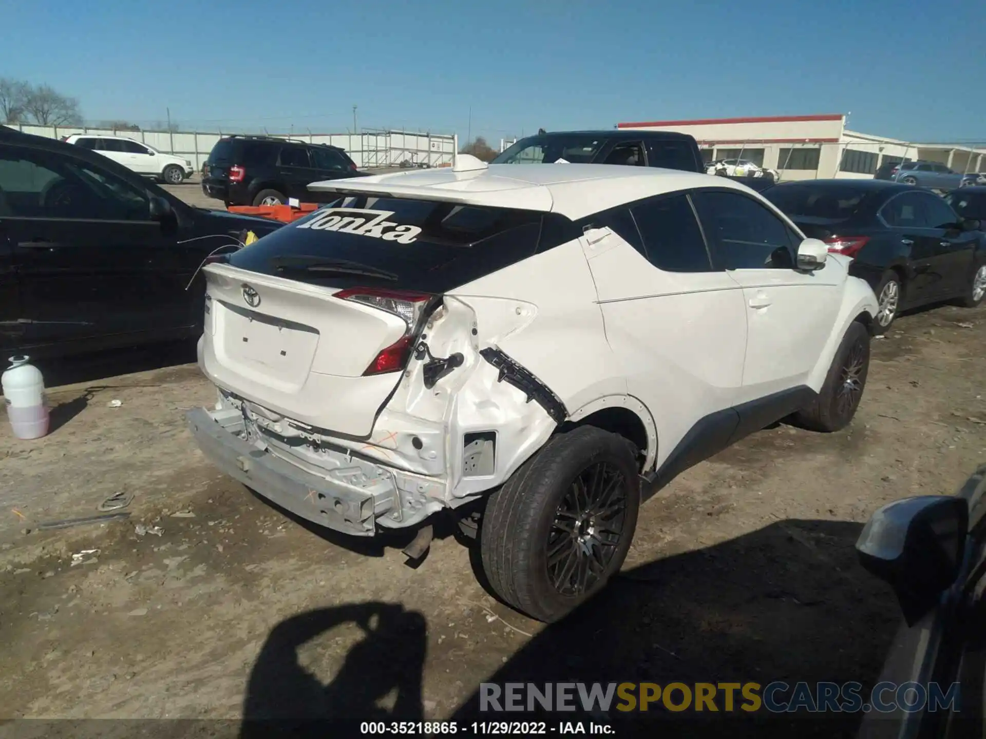 4 Photograph of a damaged car JTNKHMBX0K1016307 TOYOTA C-HR 2019