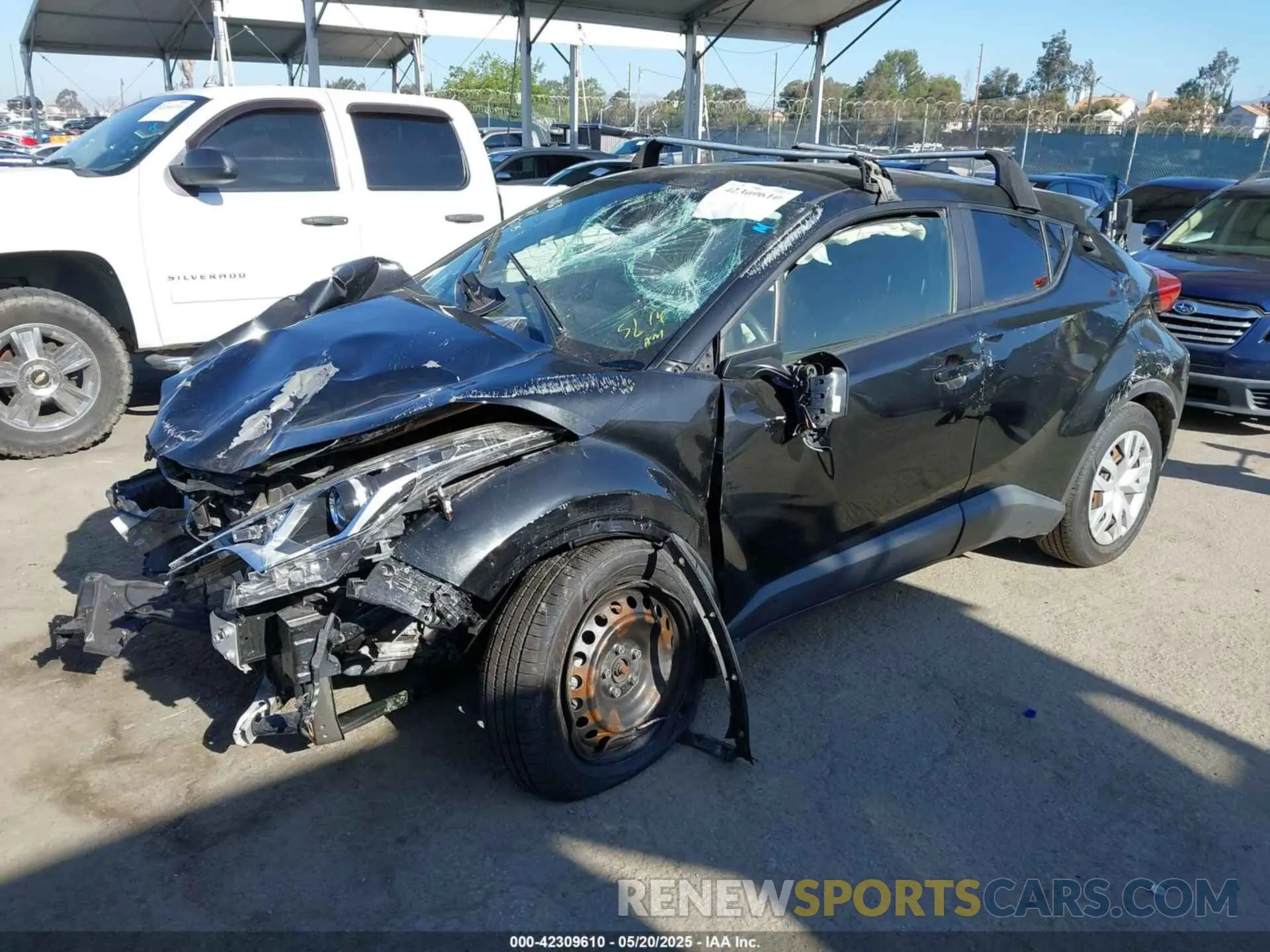 2 Photograph of a damaged car JTNKHMBX0K1016727 TOYOTA C-HR 2019
