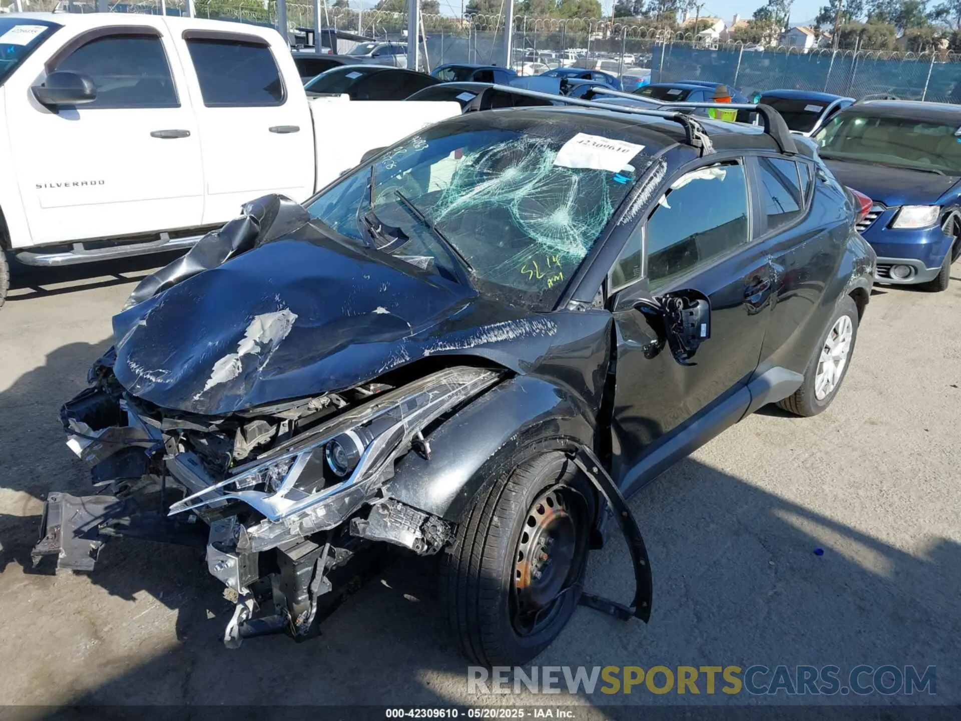 6 Photograph of a damaged car JTNKHMBX0K1016727 TOYOTA C-HR 2019