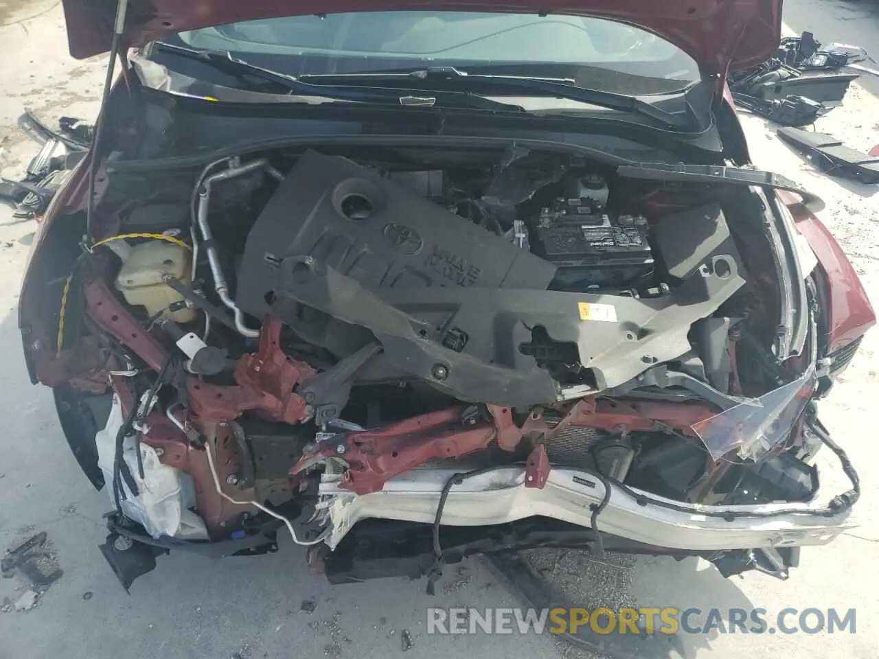 12 Photograph of a damaged car JTNKHMBX0K1017361 TOYOTA C-HR 2019