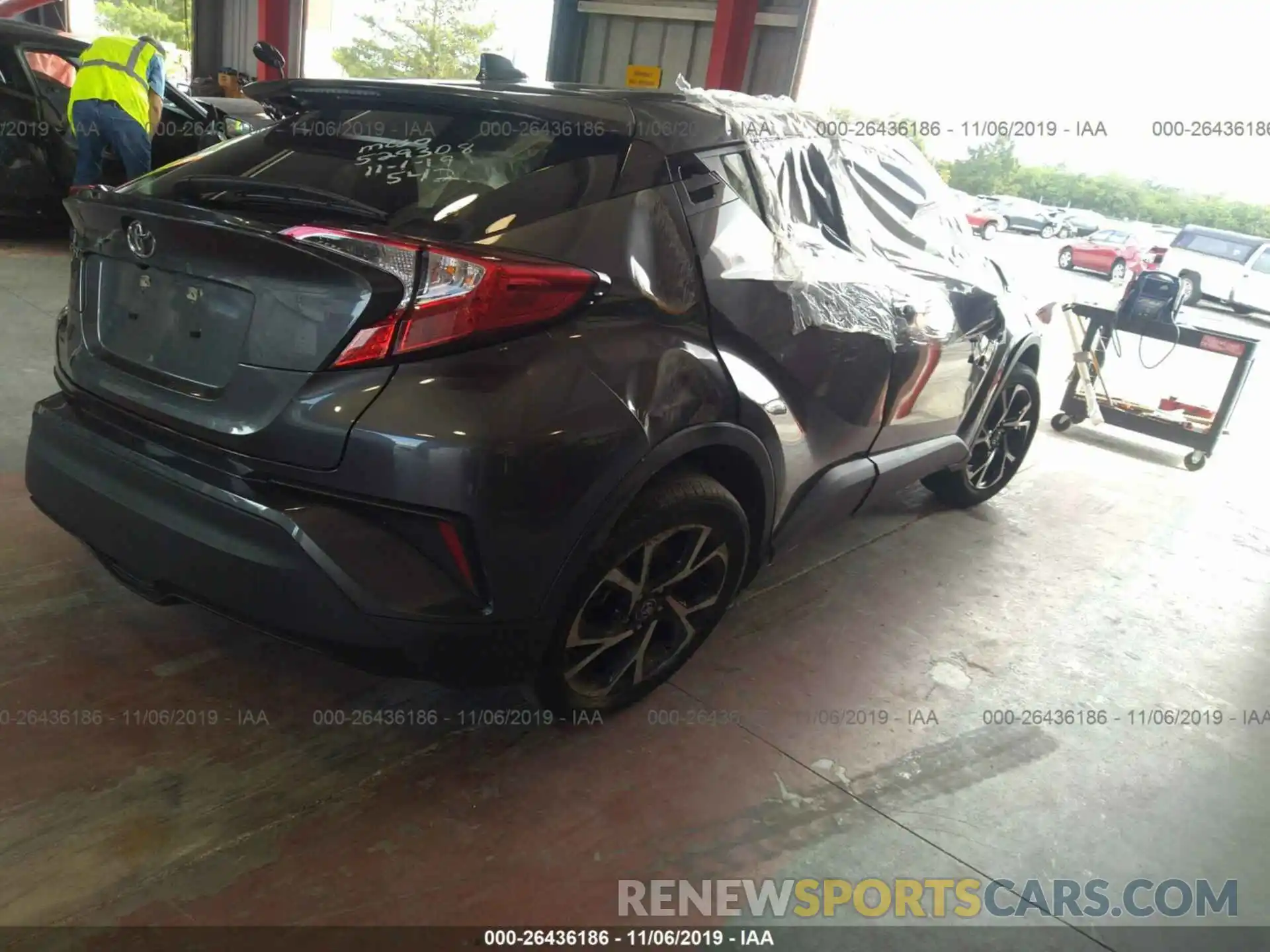 4 Photograph of a damaged car JTNKHMBX0K1017960 TOYOTA C-HR 2019