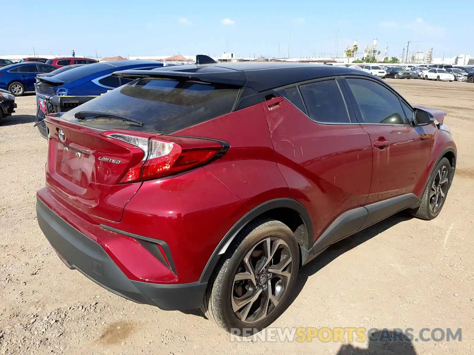 4 Photograph of a damaged car JTNKHMBX0K1018400 TOYOTA C-HR 2019