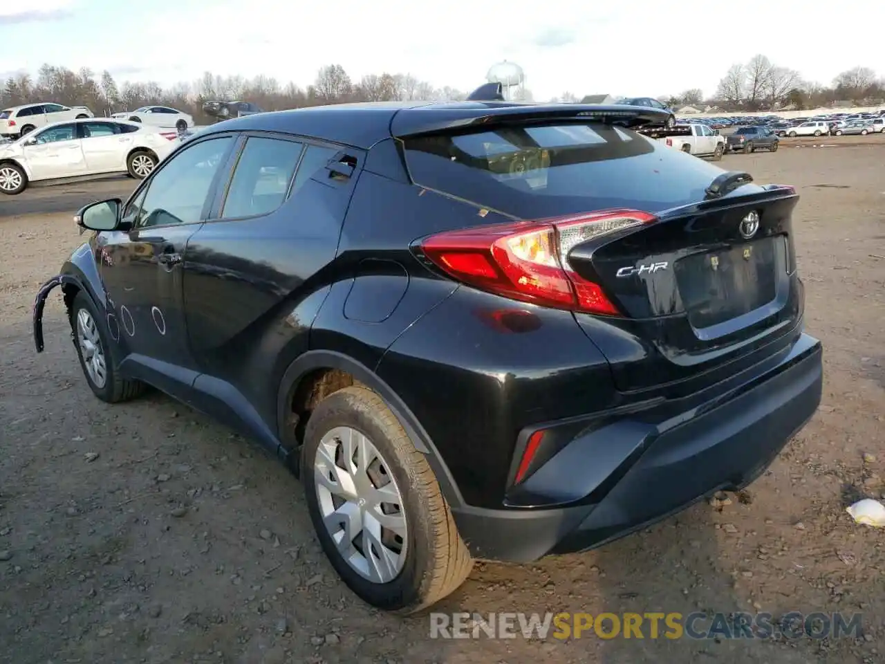 2 Photograph of a damaged car JTNKHMBX0K1019126 TOYOTA C-HR 2019