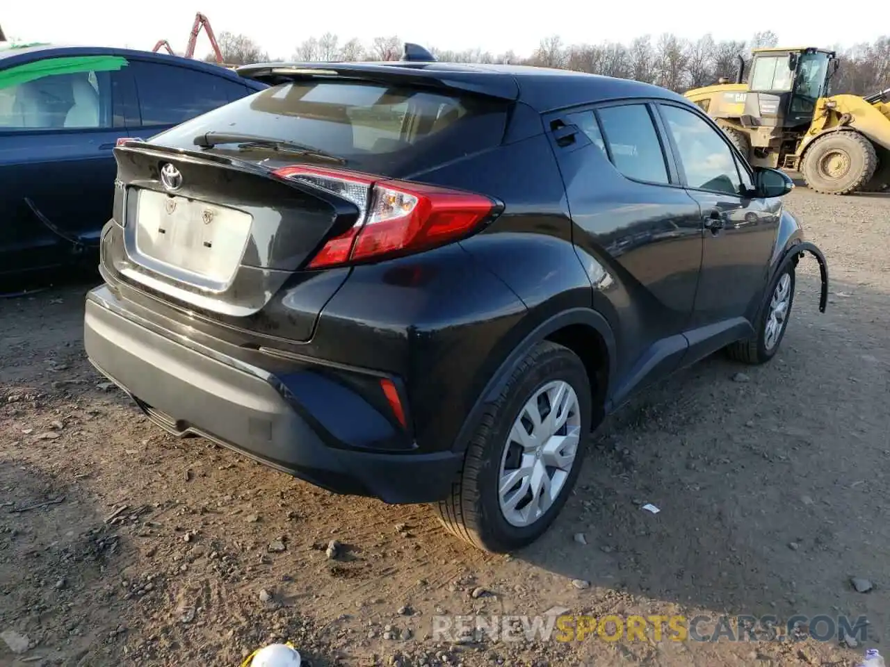 3 Photograph of a damaged car JTNKHMBX0K1019126 TOYOTA C-HR 2019