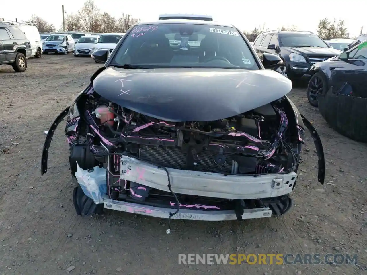 5 Photograph of a damaged car JTNKHMBX0K1019126 TOYOTA C-HR 2019