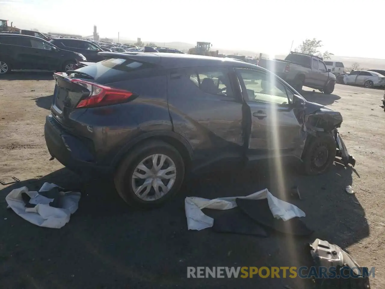 3 Photograph of a damaged car JTNKHMBX0K1021572 TOYOTA C-HR 2019