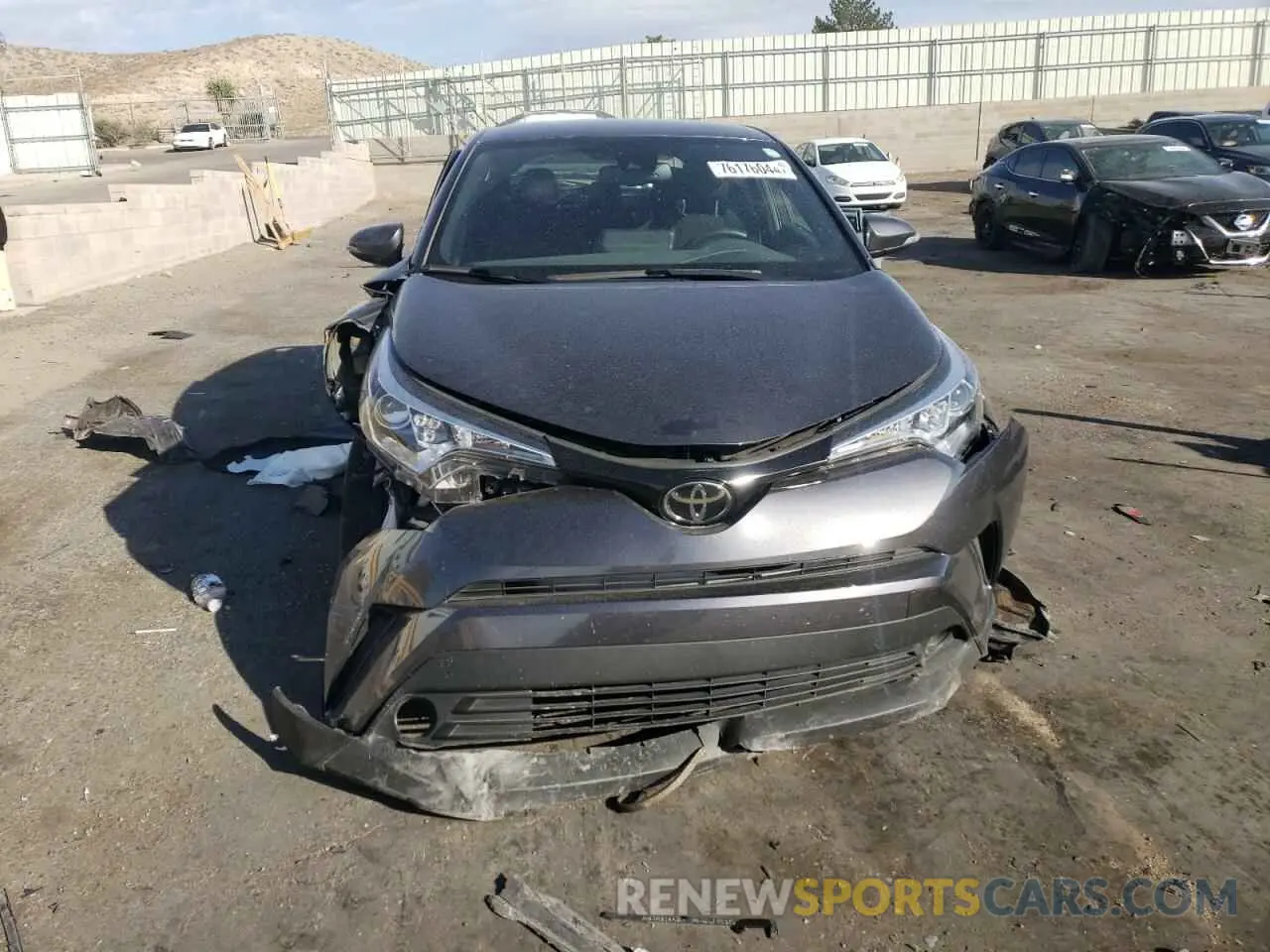 5 Photograph of a damaged car JTNKHMBX0K1021572 TOYOTA C-HR 2019