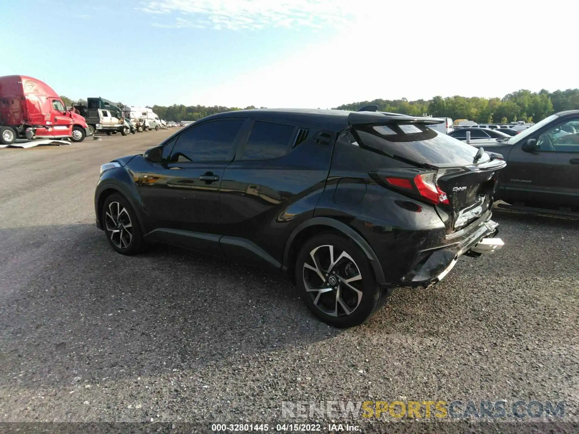 3 Photograph of a damaged car JTNKHMBX0K1022074 TOYOTA C-HR 2019