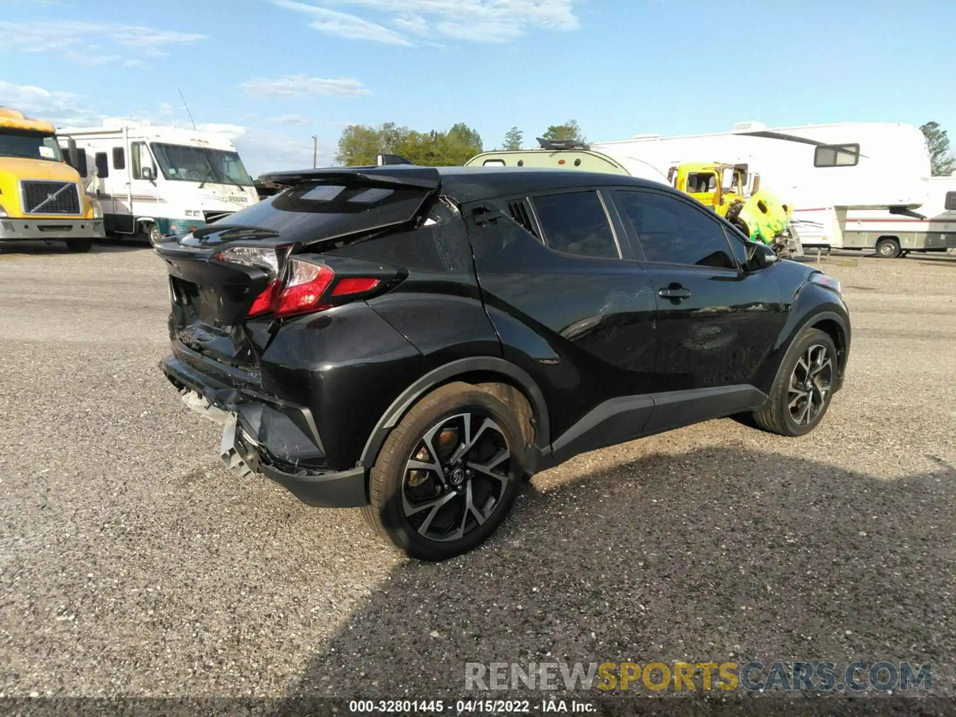 4 Photograph of a damaged car JTNKHMBX0K1022074 TOYOTA C-HR 2019