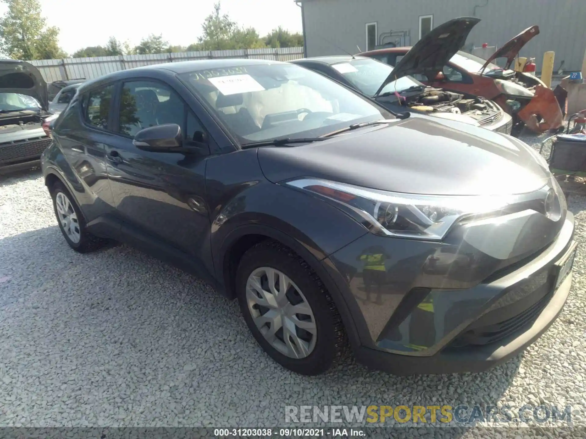 1 Photograph of a damaged car JTNKHMBX0K1024066 TOYOTA C-HR 2019