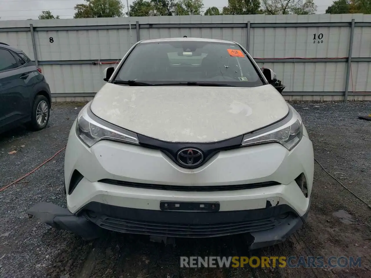 5 Photograph of a damaged car JTNKHMBX0K1027274 TOYOTA C-HR 2019