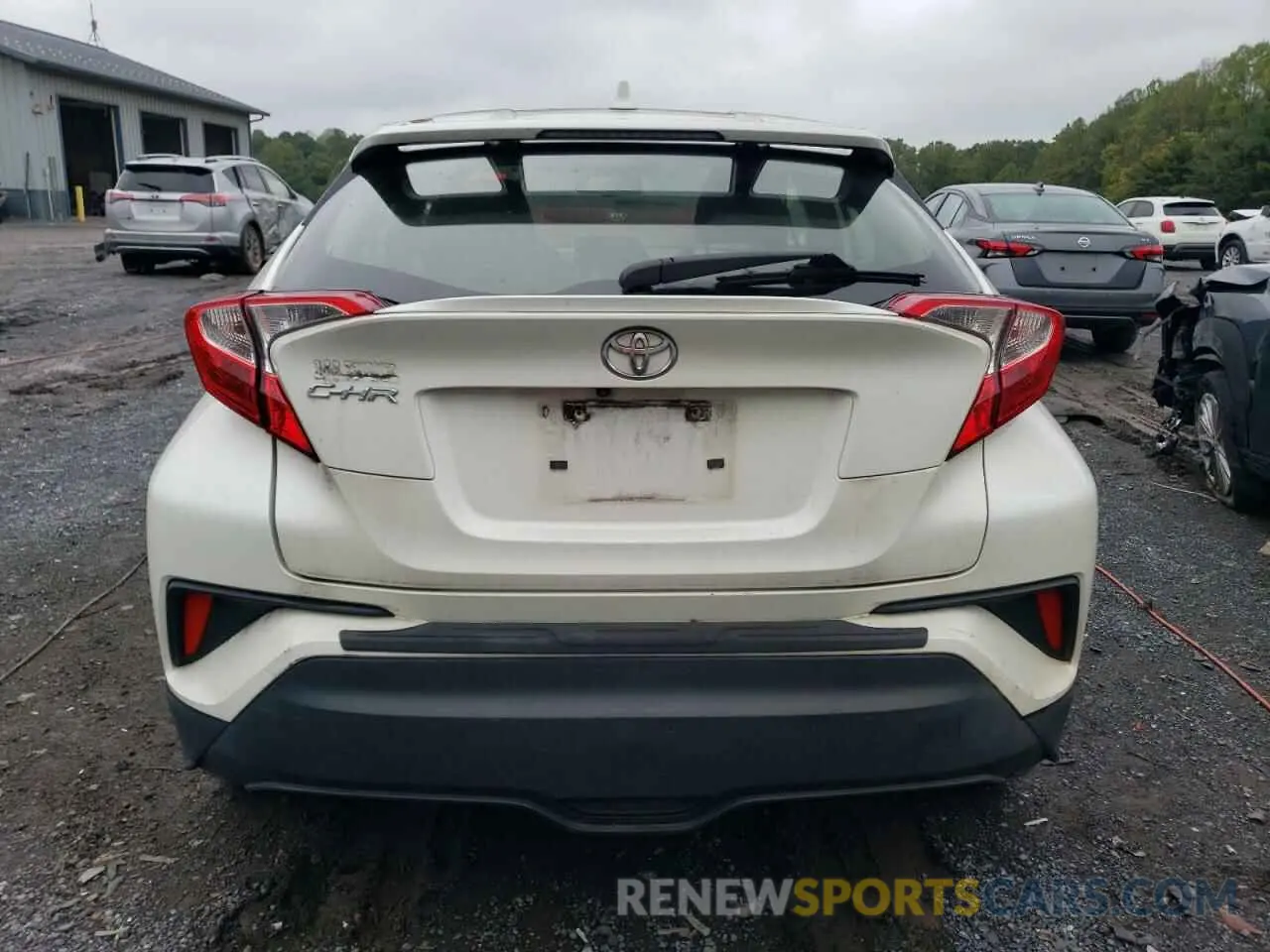6 Photograph of a damaged car JTNKHMBX0K1027274 TOYOTA C-HR 2019