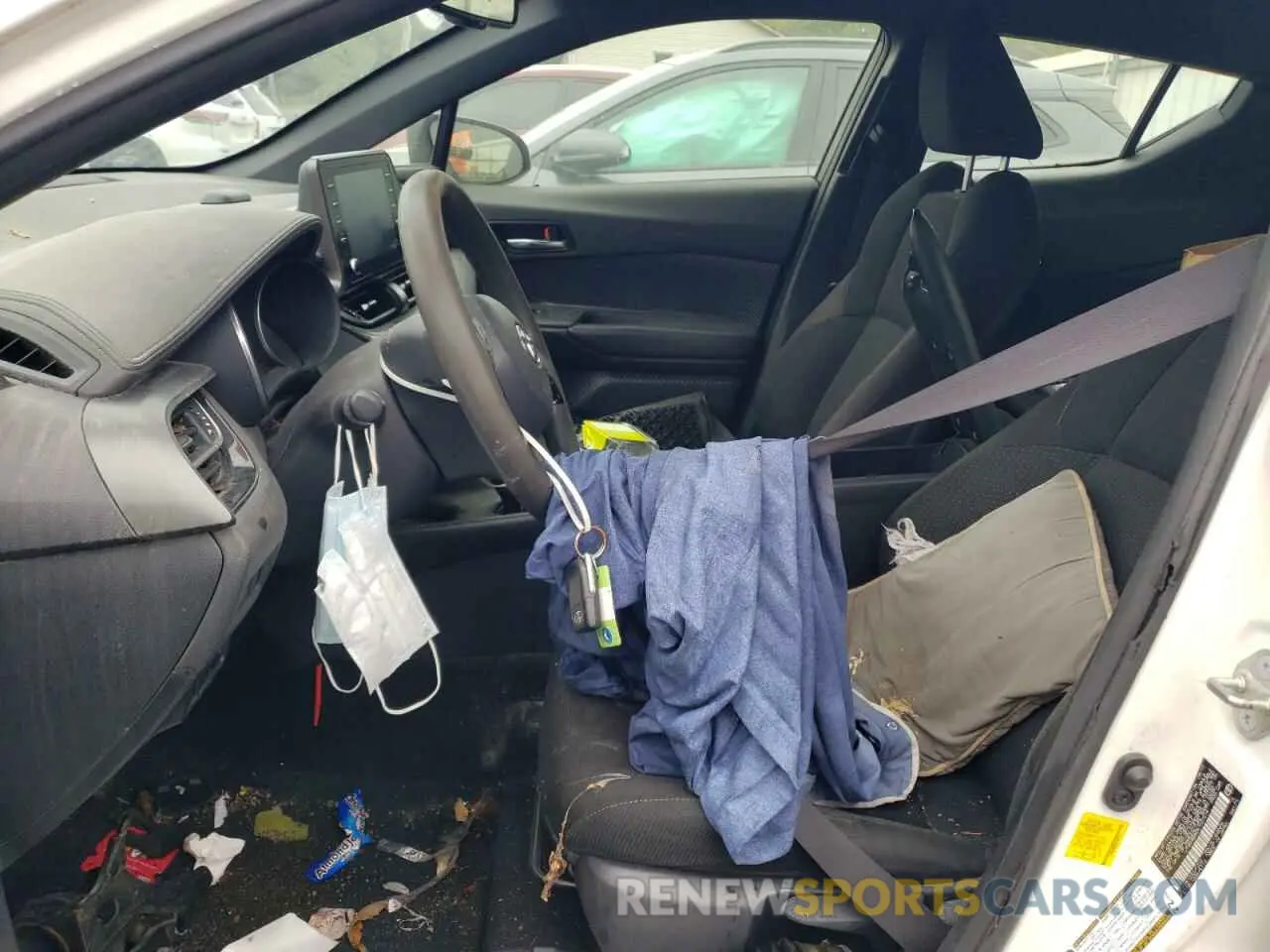 7 Photograph of a damaged car JTNKHMBX0K1027274 TOYOTA C-HR 2019