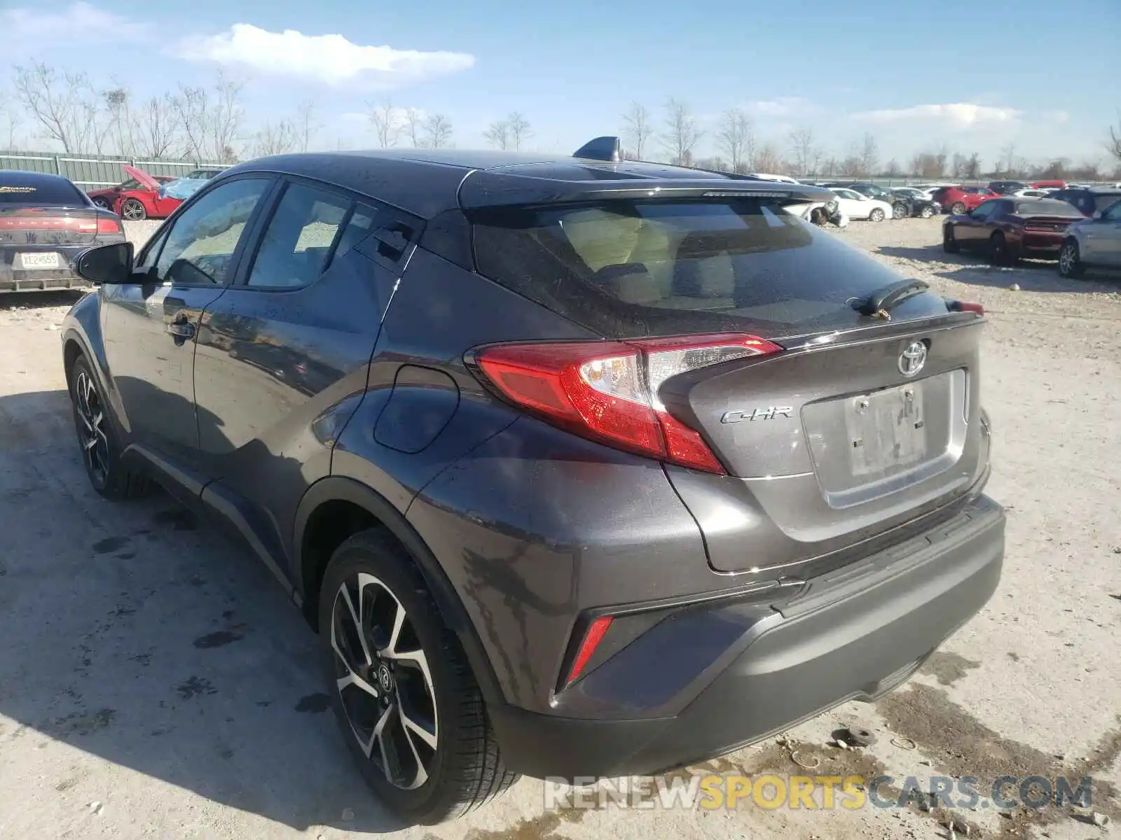 3 Photograph of a damaged car JTNKHMBX0K1030482 TOYOTA C-HR 2019