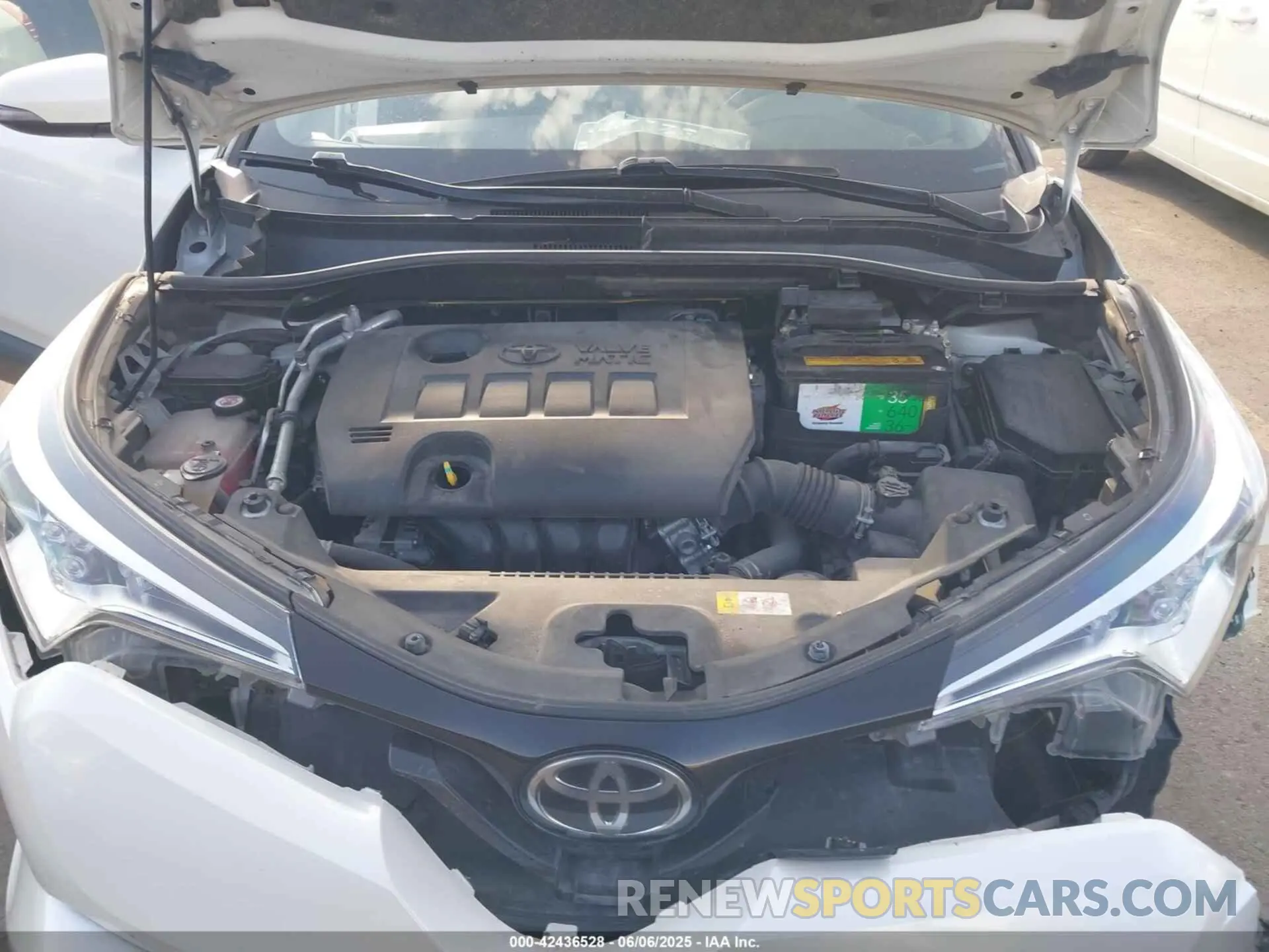 10 Photograph of a damaged car JTNKHMBX0K1031681 TOYOTA C-HR 2019