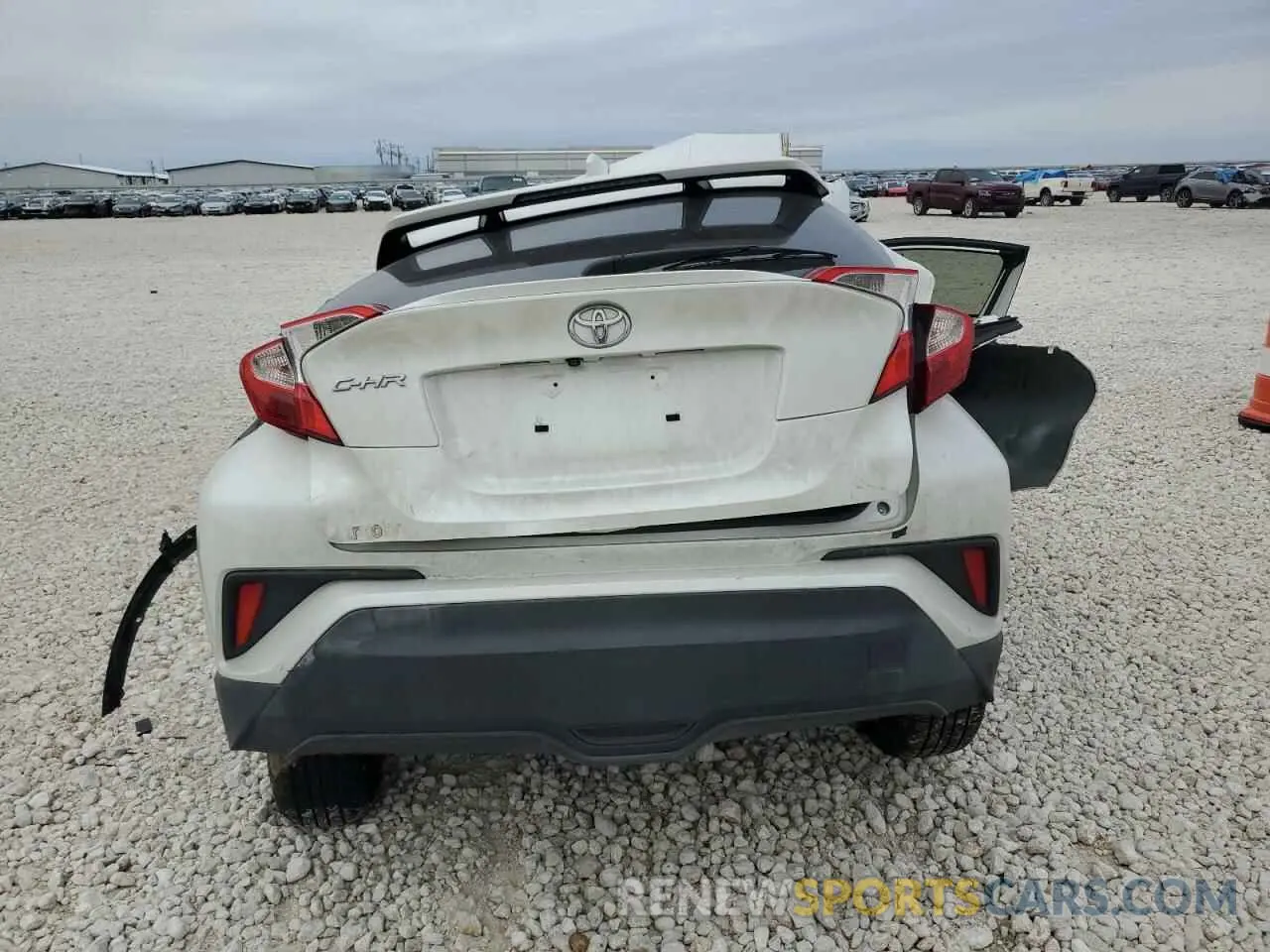6 Photograph of a damaged car JTNKHMBX0K1032619 TOYOTA C-HR 2019