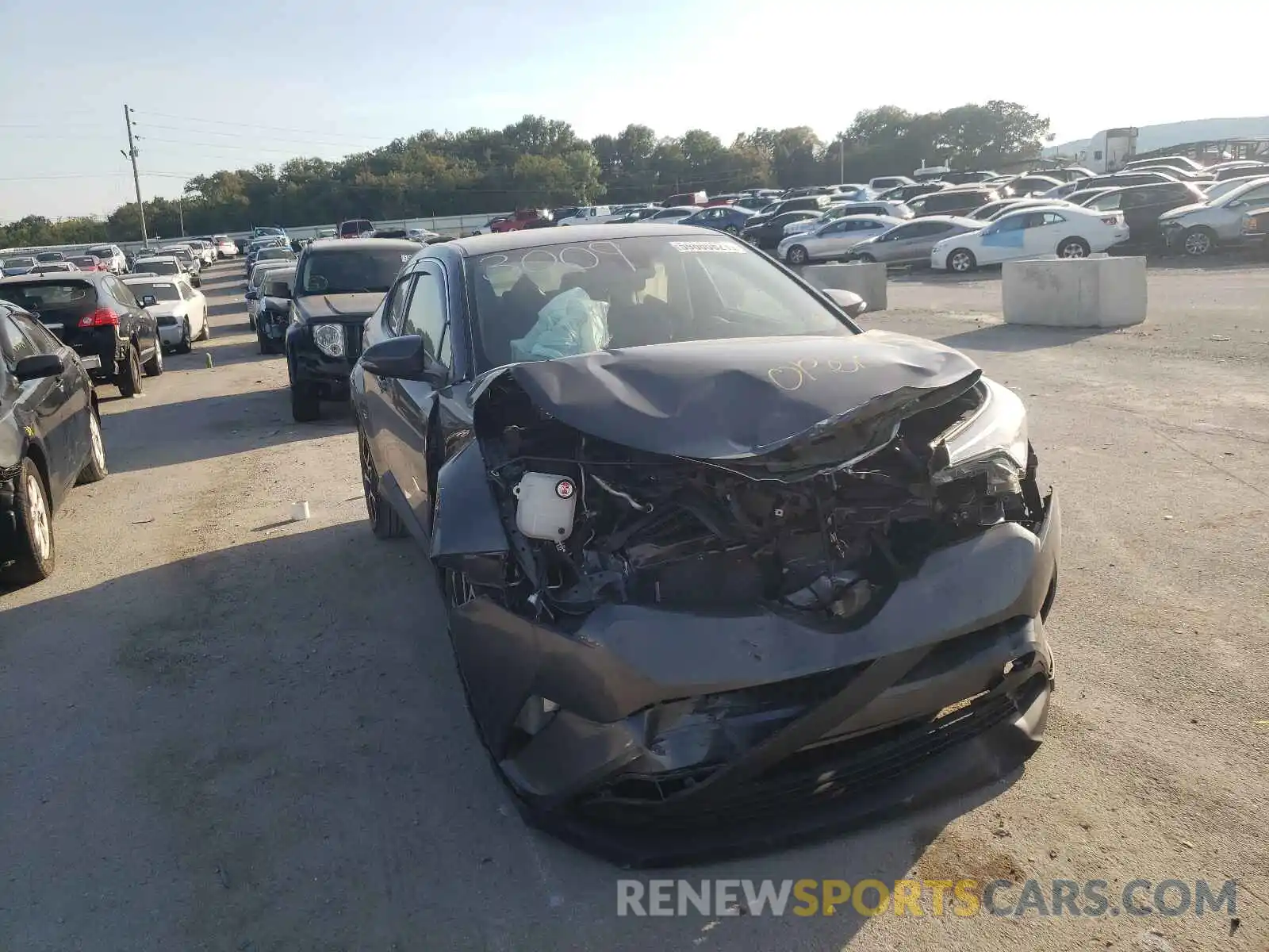 9 Photograph of a damaged car JTNKHMBX0K1033009 TOYOTA C-HR 2019