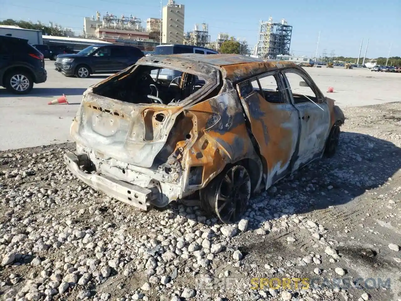 4 Photograph of a damaged car JTNKHMBX0K1034709 TOYOTA C-HR 2019