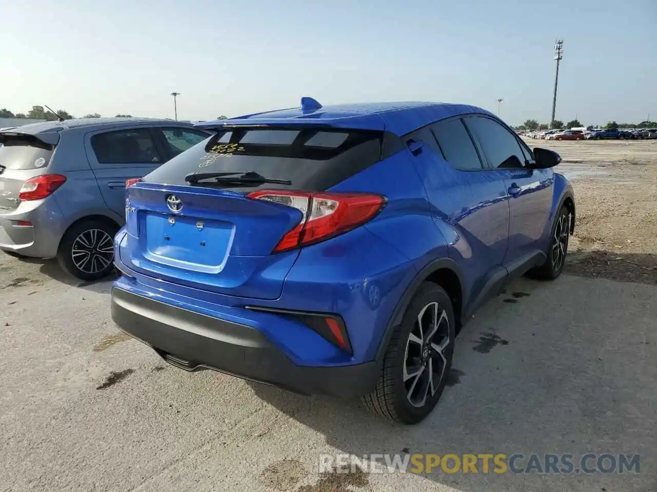 4 Photograph of a damaged car JTNKHMBX0K1035312 TOYOTA C-HR 2019