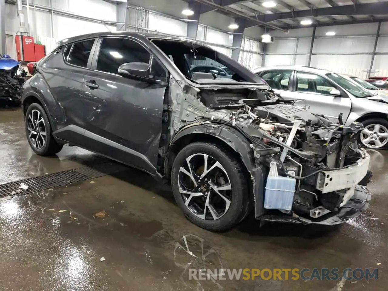 4 Photograph of a damaged car JTNKHMBX0K1035603 TOYOTA C-HR 2019