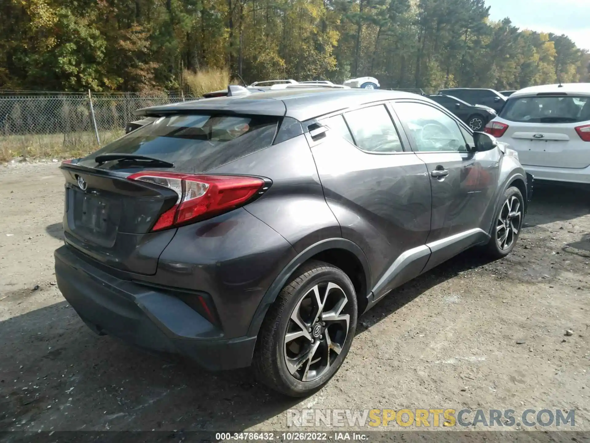 4 Photograph of a damaged car JTNKHMBX0K1036234 TOYOTA C-HR 2019