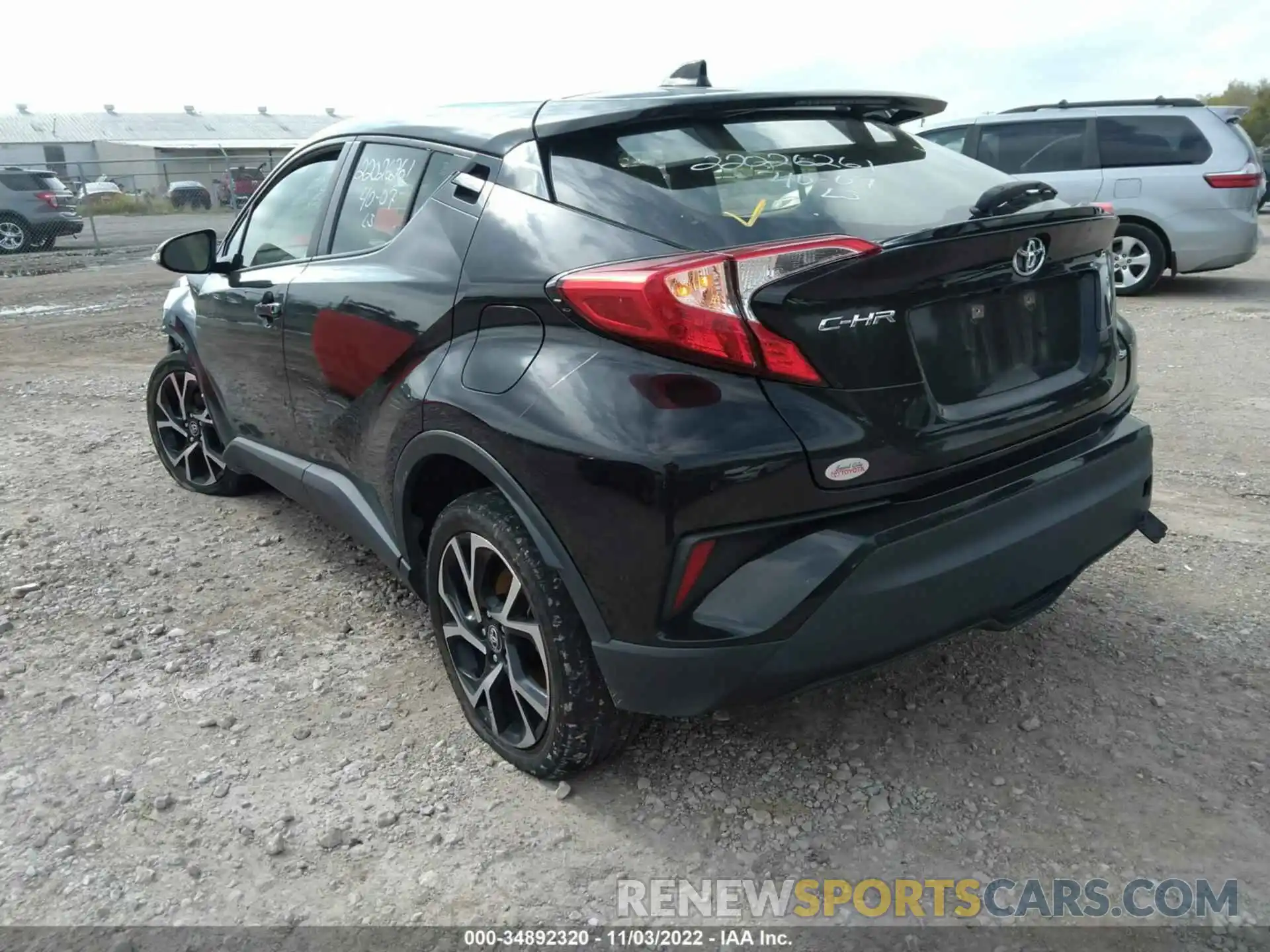 3 Photograph of a damaged car JTNKHMBX0K1036802 TOYOTA C-HR 2019