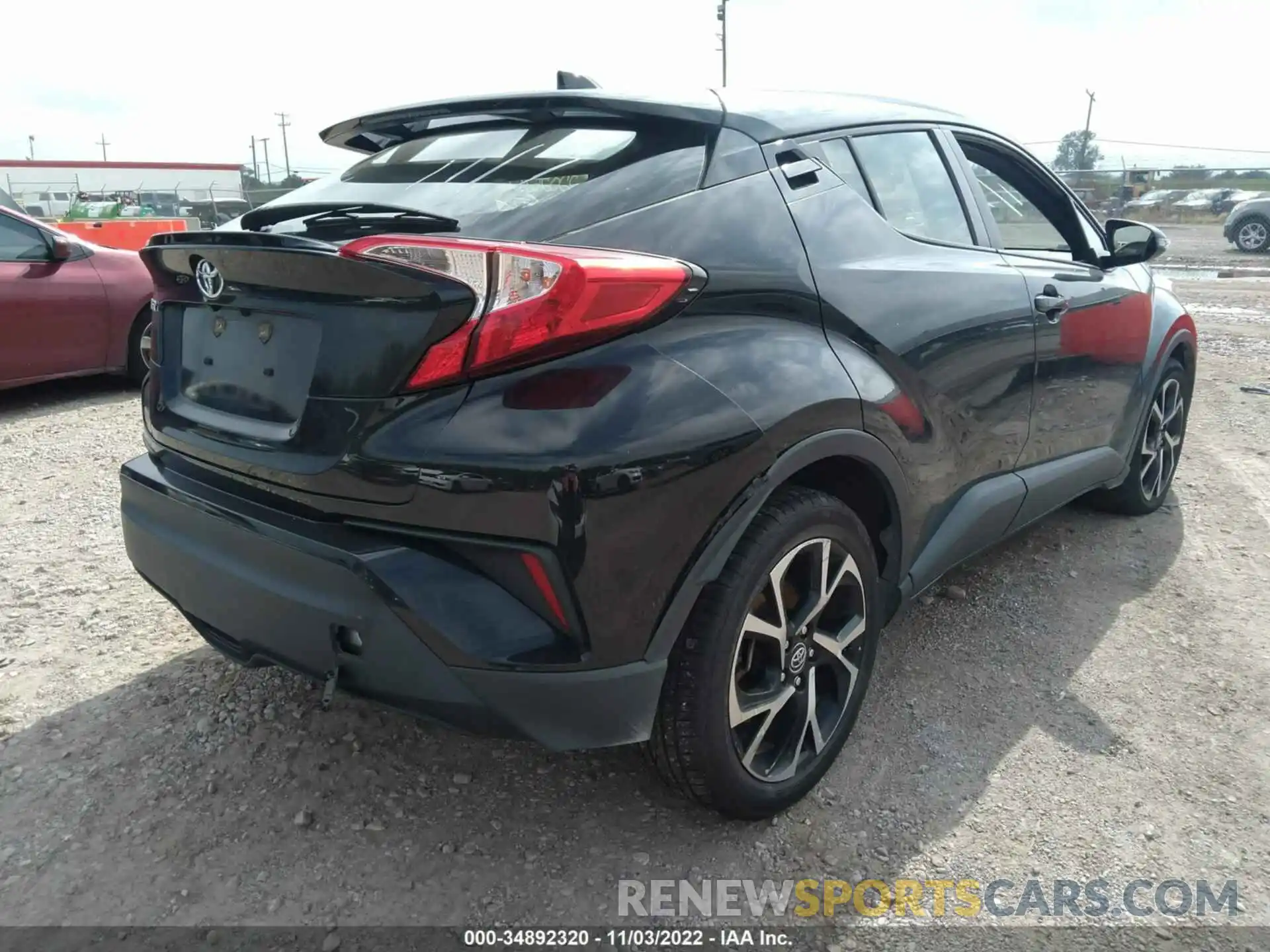 4 Photograph of a damaged car JTNKHMBX0K1036802 TOYOTA C-HR 2019