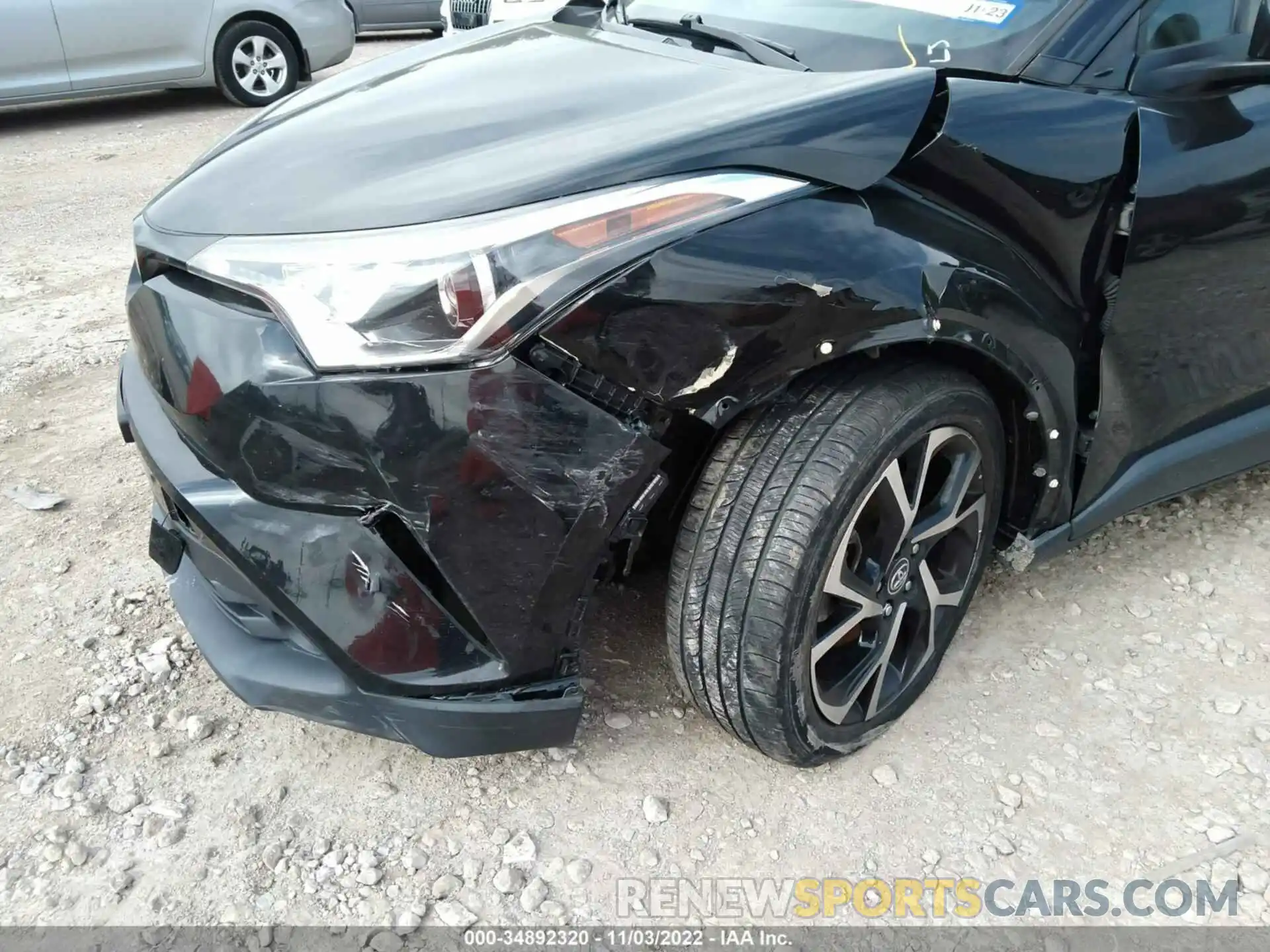 6 Photograph of a damaged car JTNKHMBX0K1036802 TOYOTA C-HR 2019