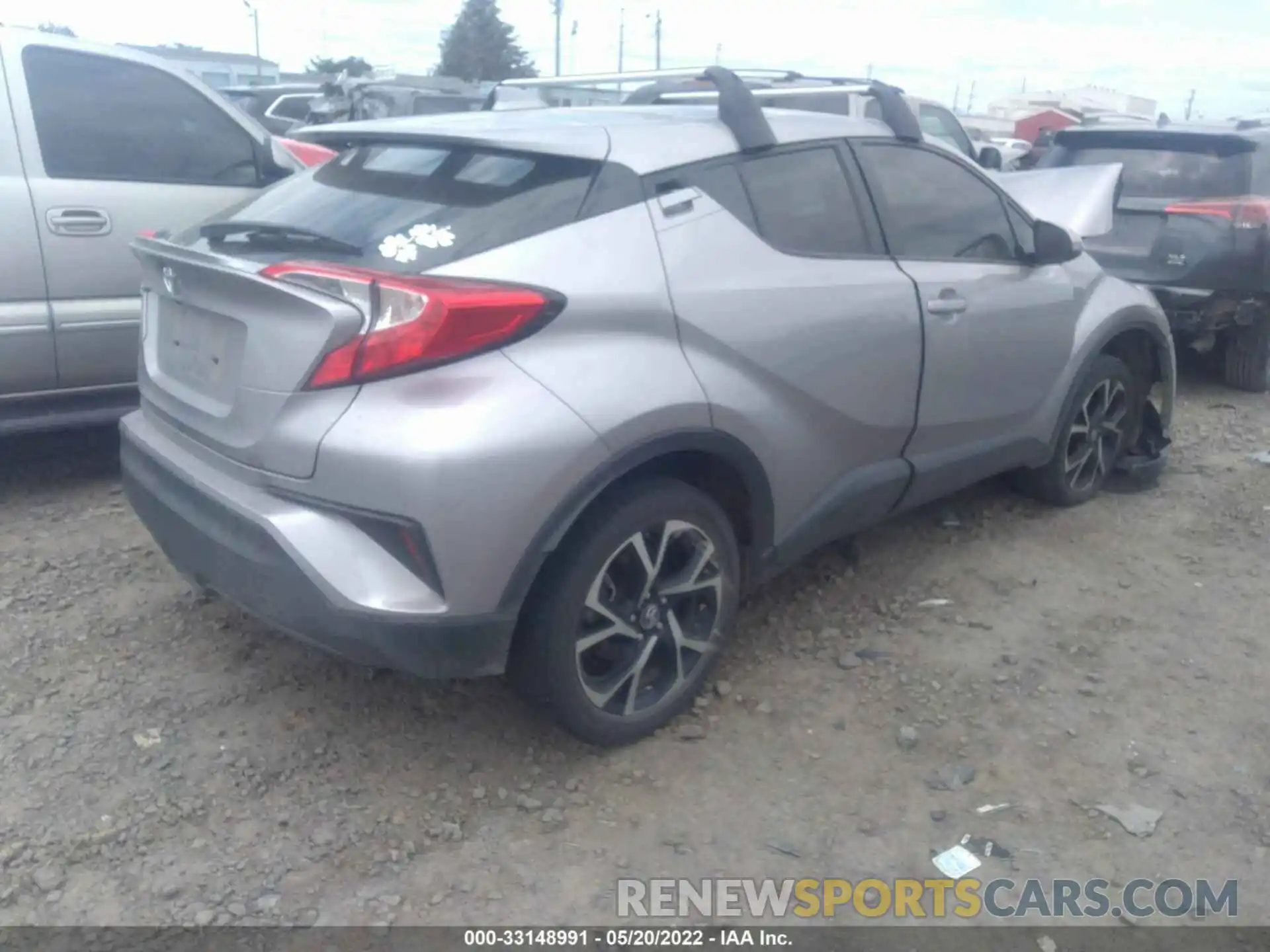 4 Photograph of a damaged car JTNKHMBX0K1037920 TOYOTA C-HR 2019