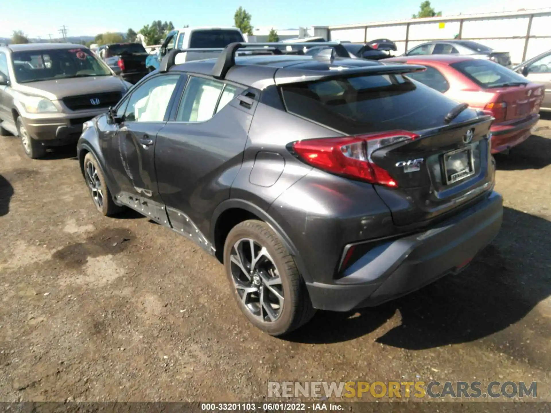 3 Photograph of a damaged car JTNKHMBX0K1039960 TOYOTA C-HR 2019