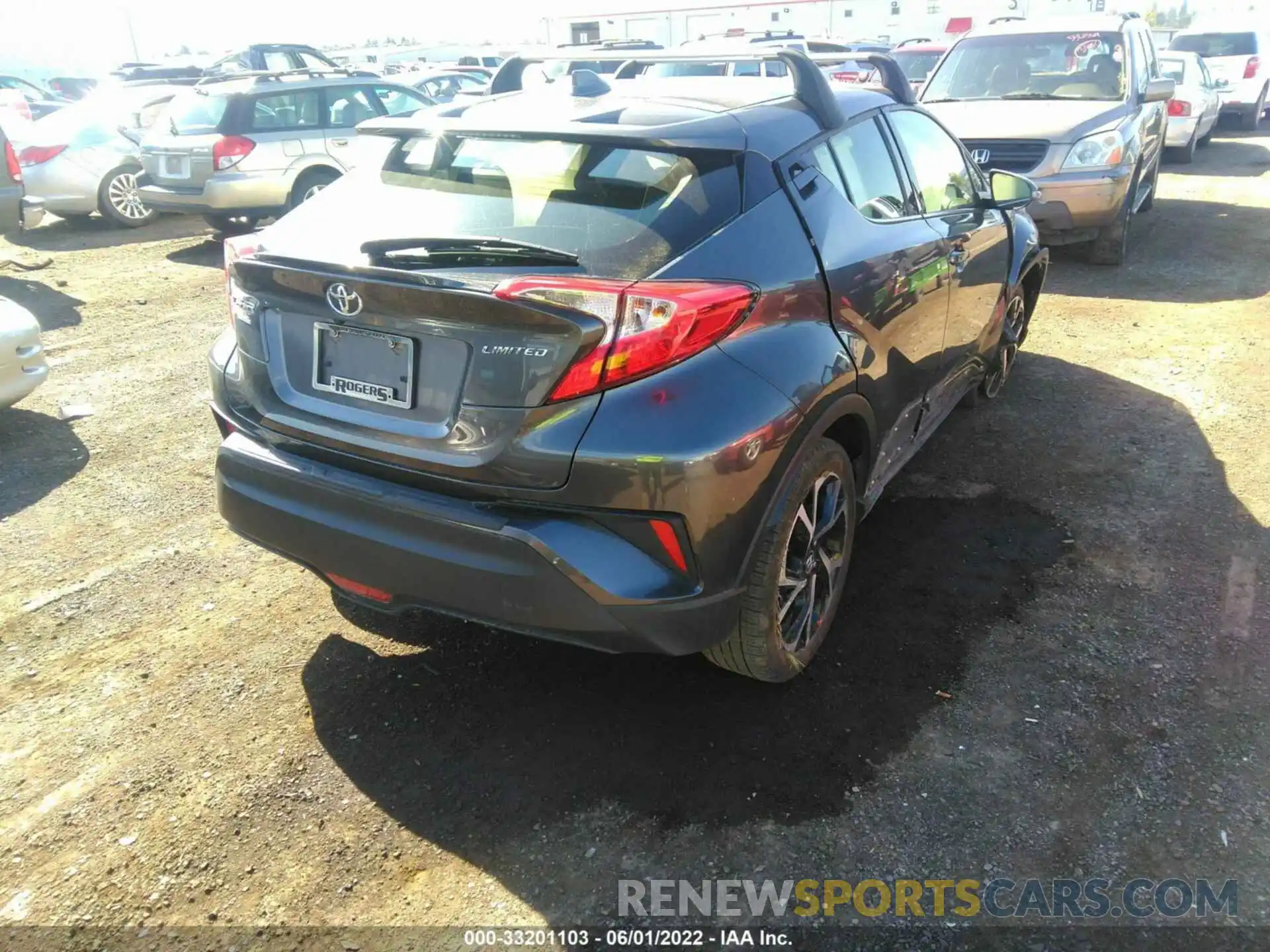 4 Photograph of a damaged car JTNKHMBX0K1039960 TOYOTA C-HR 2019