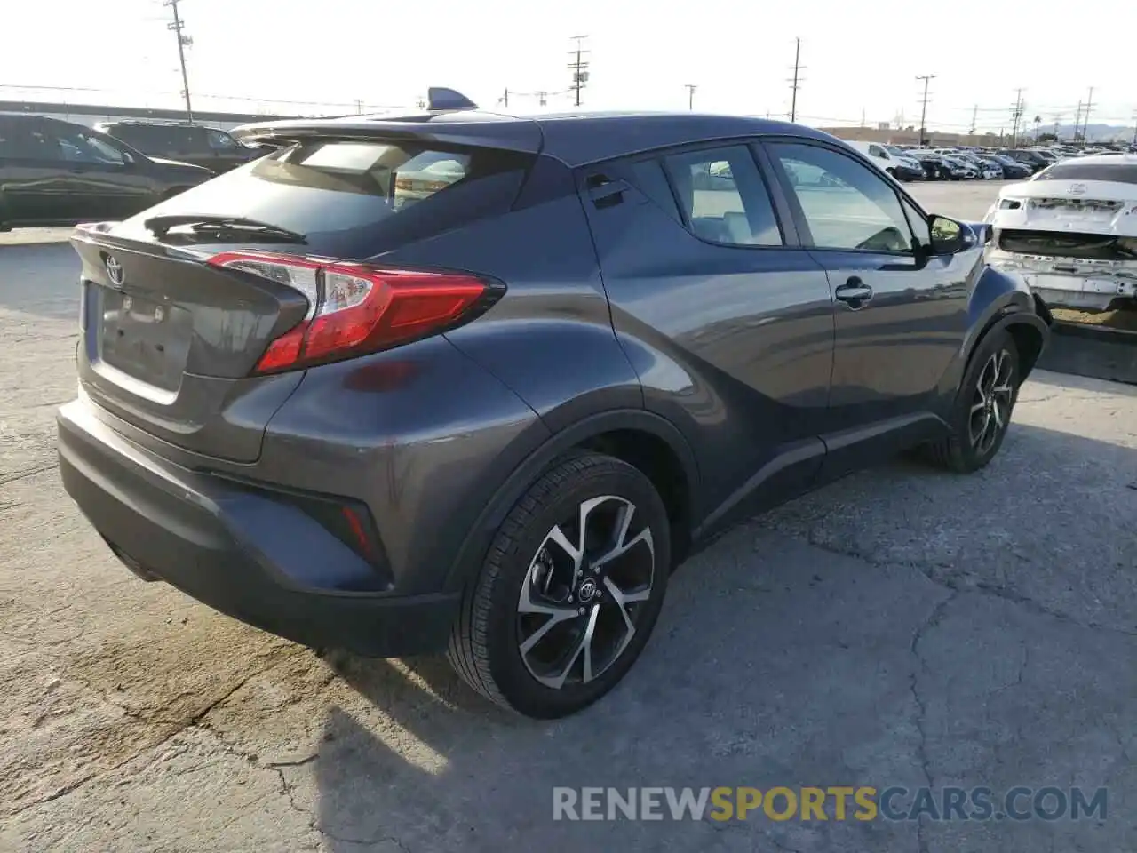 4 Photograph of a damaged car JTNKHMBX0K1040669 TOYOTA C-HR 2019